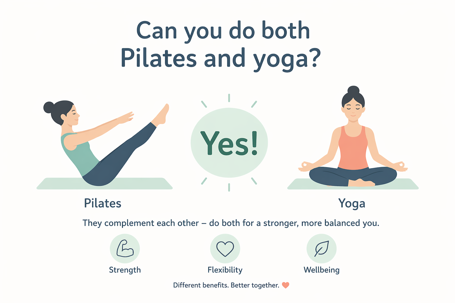 Pilates vs Yoga: Which Is Better for Your Goals?